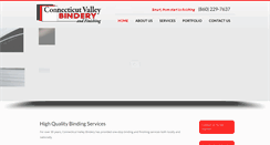 Desktop Screenshot of connvalleybindery.com
