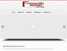 Tablet Screenshot of connvalleybindery.com